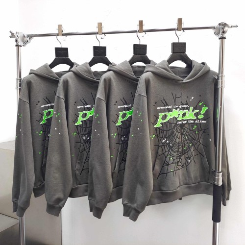 [Buy One Get One Free] 1:1 quality version Green-Letter PK Printed Hoodie & Pants Set 28747518