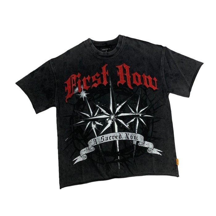 Red Diamond Printed Washed Version Tee 28747720