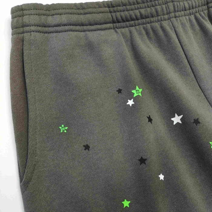 1:1 quality version Green-Letter PK Printed Hoodie & Pants Set 28747518