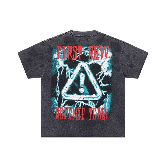WARNING NOT SO QUIET WOLF CROPPED printed Tee 28747681
