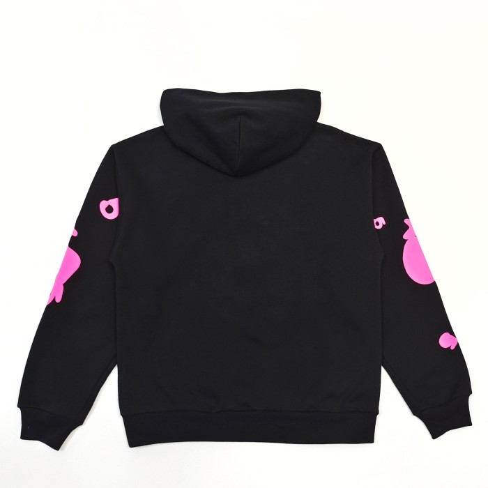 1:1 quality version Rose Pink 555 Printed Hoodie & Pants Set 28747517