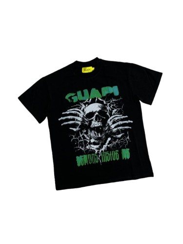Crack Skull Print Tee 28748598