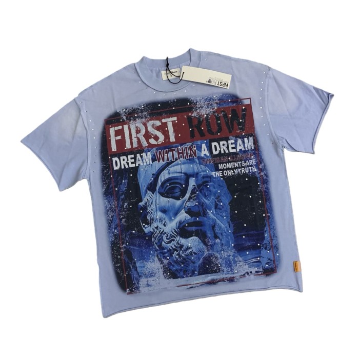 Statue Print Rhinestone Tee 28748422