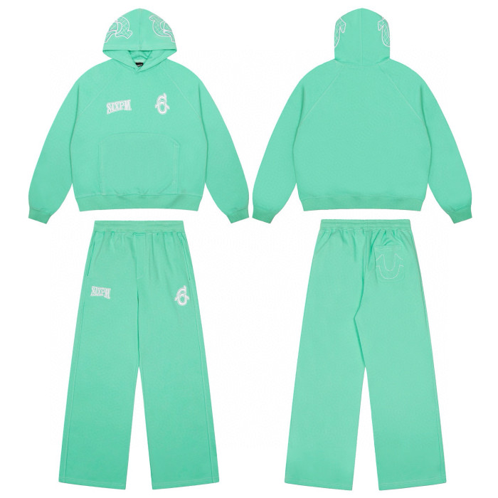 Embroidered Logo Hoodie & Pants Set 3 colors 28749703
