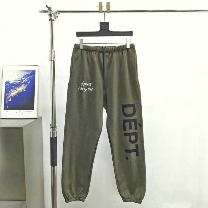 [Big & Tall for weights up to 260 lbs] 1:1 quality version Embroidered small letter sweatpants 28749359