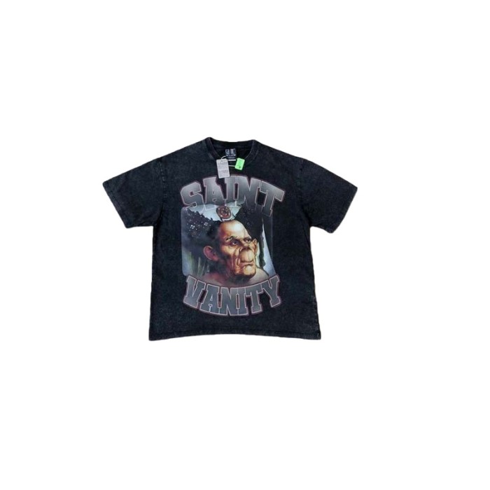 Letter Logo Portrait Print Washed Version Tee 37 colors 28749323
