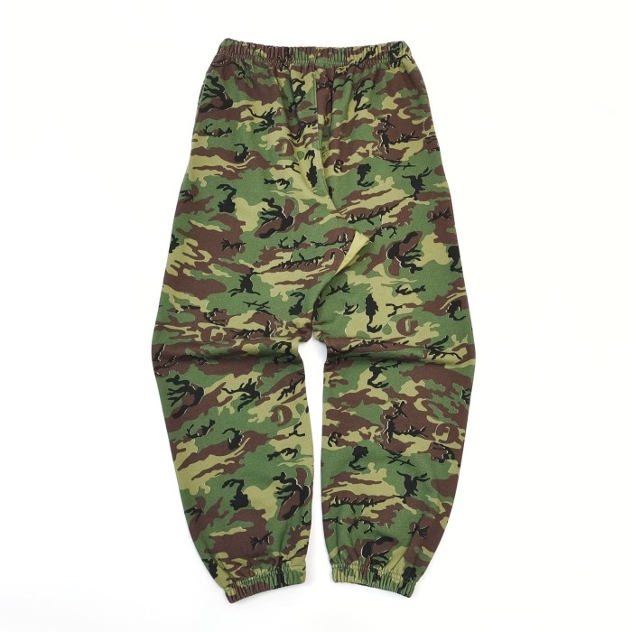 [Big & Tall for weights up to 260 lbs]1:1 quality versionGreen Camouflage Orange French Print Hoodie & Pants Set 28749365