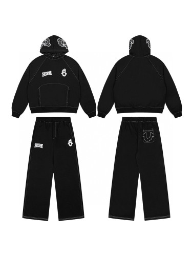 Embroidered Logo Hoodie & Pants Set 3 colors 28749703