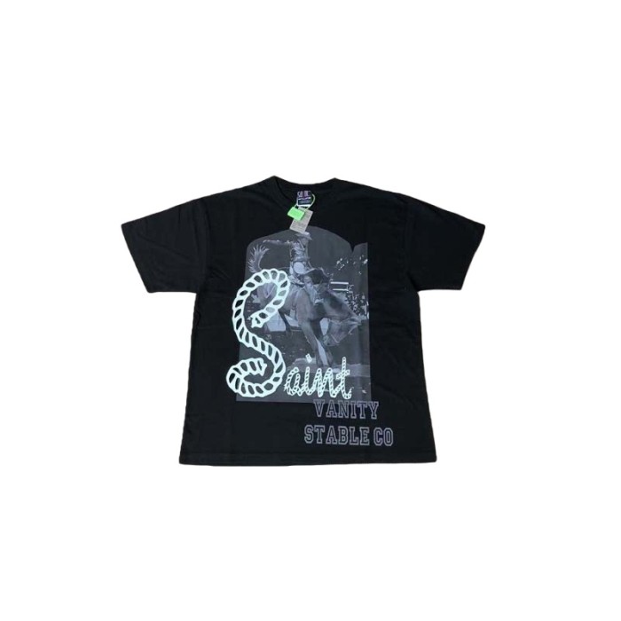 Letter Logo Portrait Print Washed Version Tee 37 colors 28749323