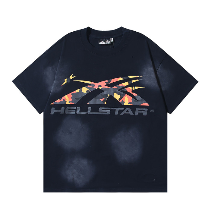 Camouflage Logo Print Washed Version Tee 2 colors 28750100