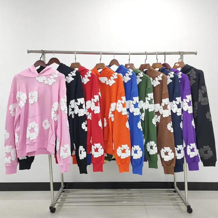 [Buy One Get One Free][Including comparative images of RepDog and other seller] 1:1 quality version Kapok Cotton Print Hoodie 12 colors
