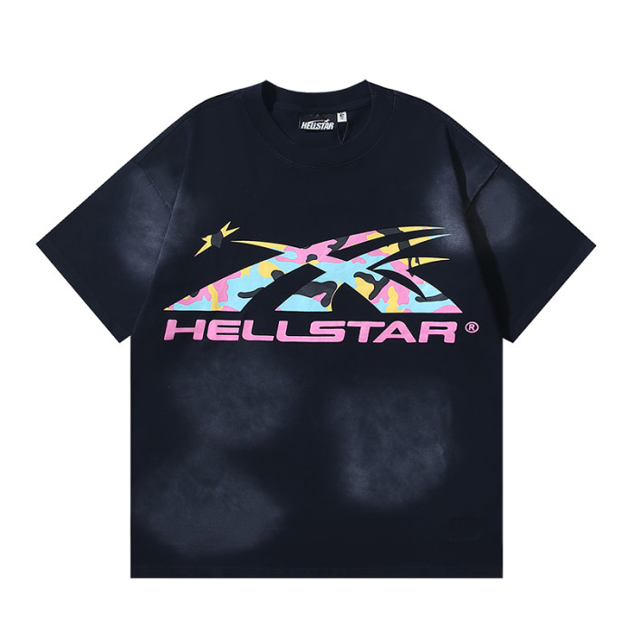 Camouflage Logo Print Washed Version Tee 2 colors 28750100