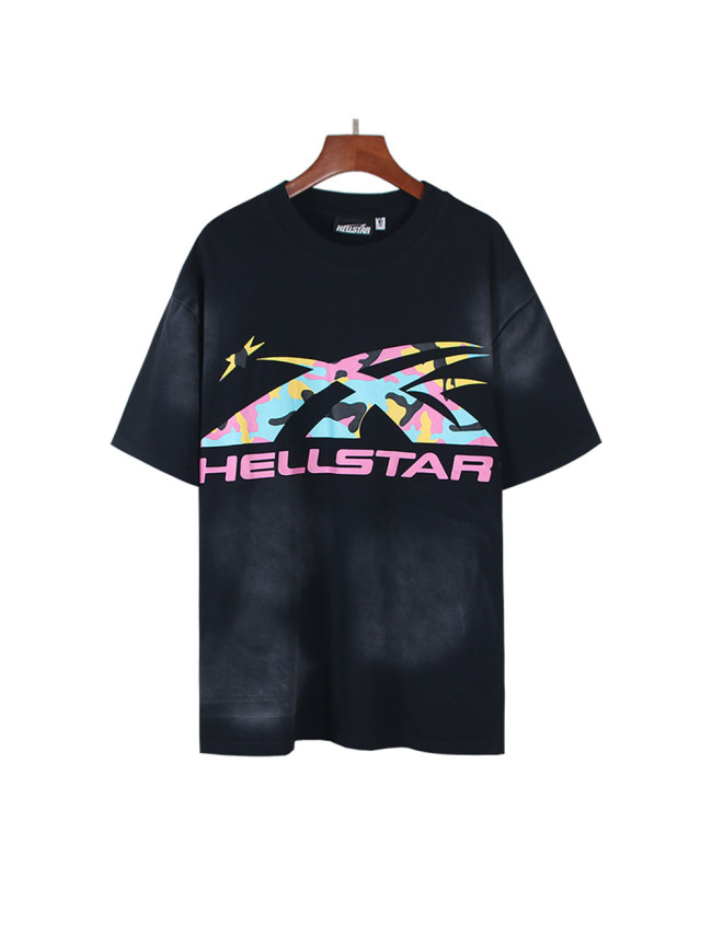 Camouflage Logo Print Washed Version Tee 2 colors 28750100