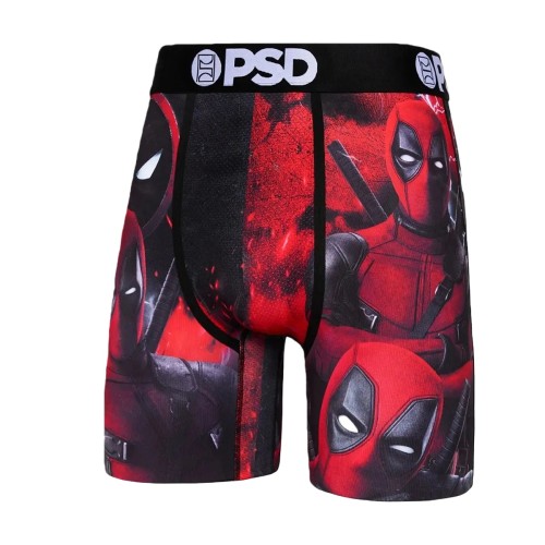 Serious and Handsome Deadpool Print Boxer Briefs 28750755