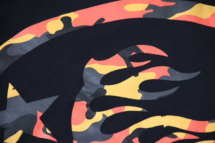 Camouflage Logo Print Washed Version Tee 2 colors 28750100