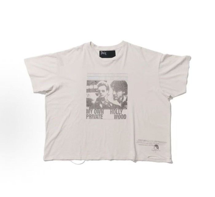 Film-Texture Graphic Print Tee 28751627