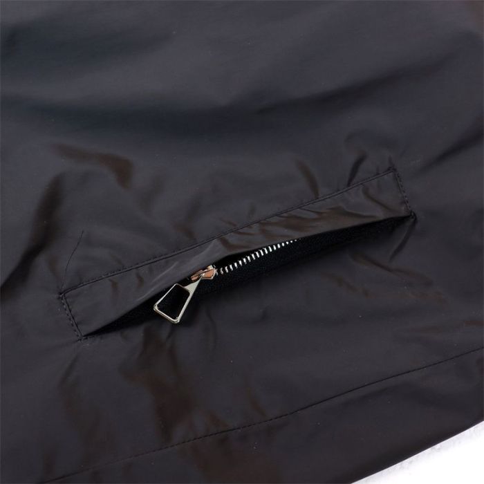 Patch Embroidered Logo Button-Up Hooded Jacket & Pants Set 4 colors 28751559