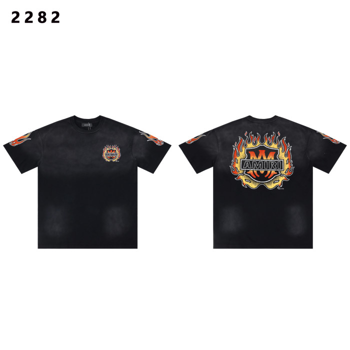 Flame Logo Print Washed Version tee 28751168