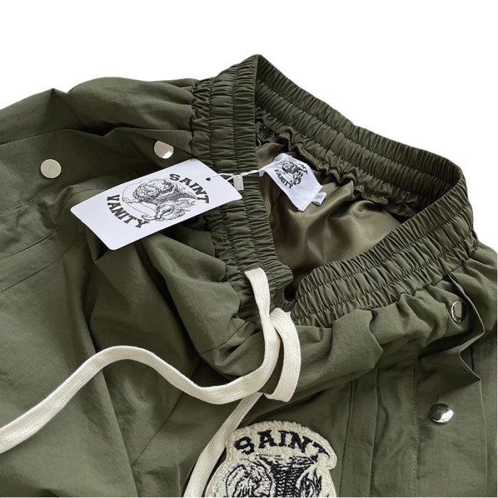 1:1 quality version Embroidered Button-Downt Jacket & Pants Set 2 colors 28751303