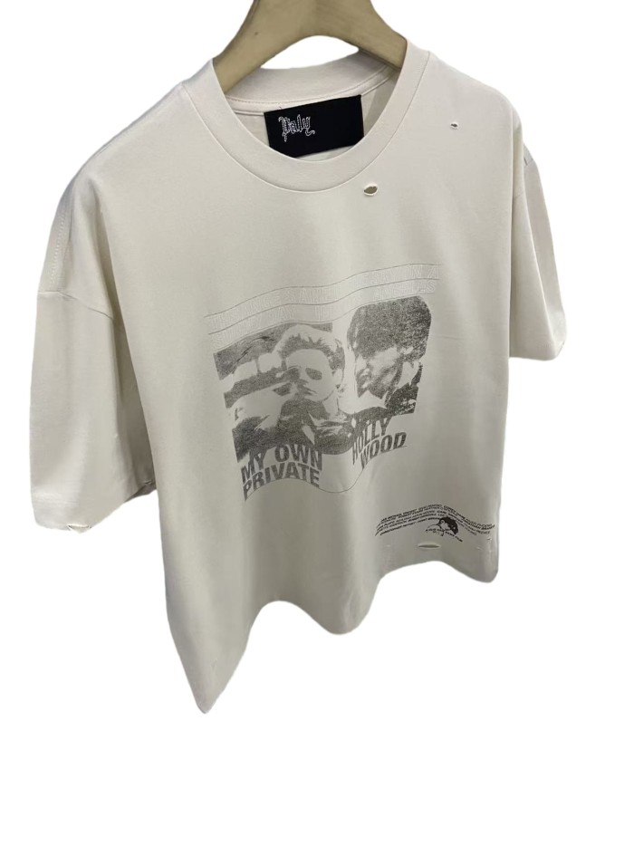 Film-Texture Graphic Print Tee 28751627