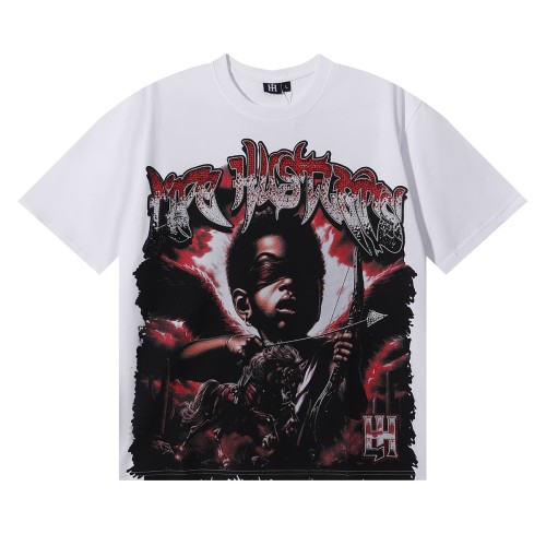 Black Steed Angel Black Steed Angel Rhinestone Print Tee 2 colors 28751251