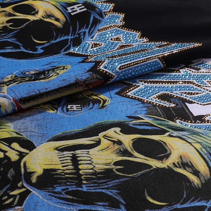 Skeletal Surgeon Rhinestone Print Tee 2 colors 28751252