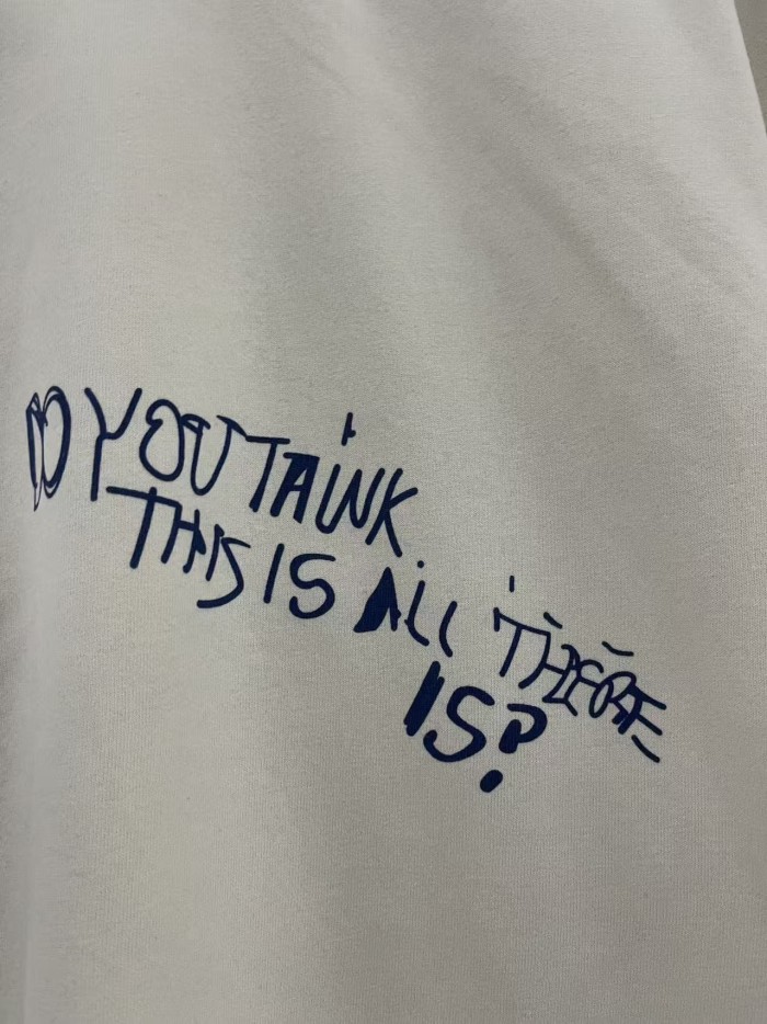 Vintage Blue Portrait Print Tee 28751630