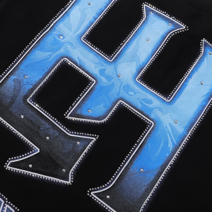 Blindfolded Archery Angel Rhinestone Print Tee 2 colors 28751246