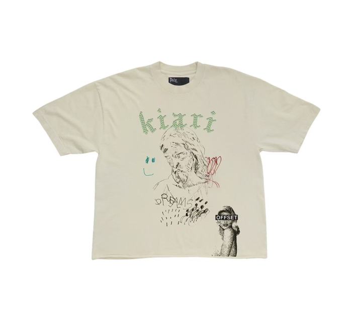 Elderly Smile Rhinestone Print Tee 28751628