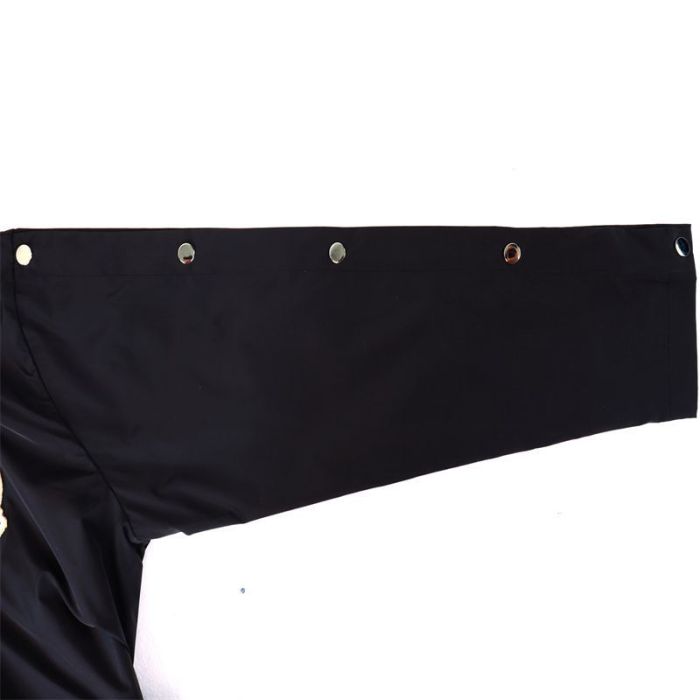 Patch Embroidered Logo Button-Up Hooded Jacket & Pants Set 4 colors 28751559