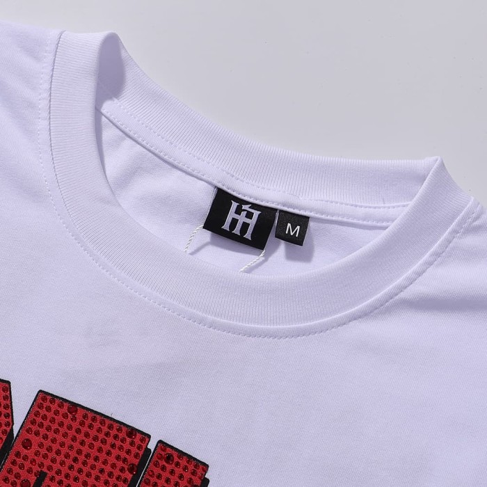 Boxing Emperor Rhinestone Print Tee 2 colors 28751250