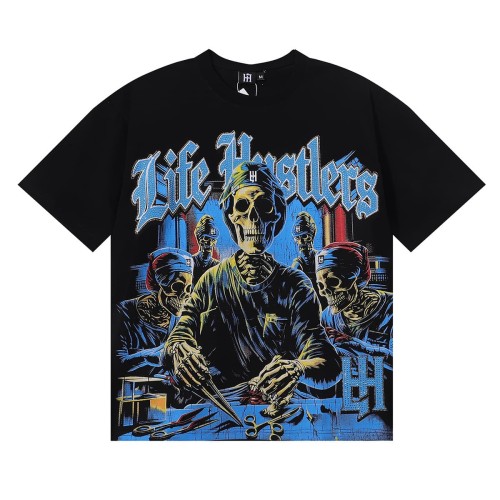 Skeletal Surgeon Rhinestone Print Tee 2 colors 28751252