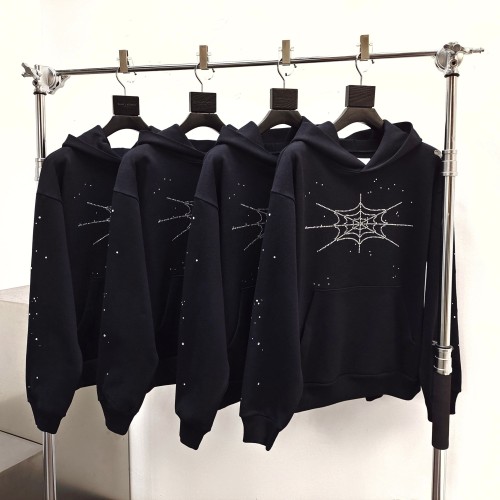 [Buy One Get One Free] 1:1 quality version Diamond Letter Pattern Hoodie & Pants Set 28755443