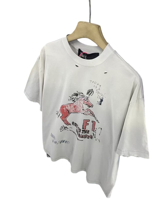 Miami F1 Logo Print Washed Version Tee 28756299