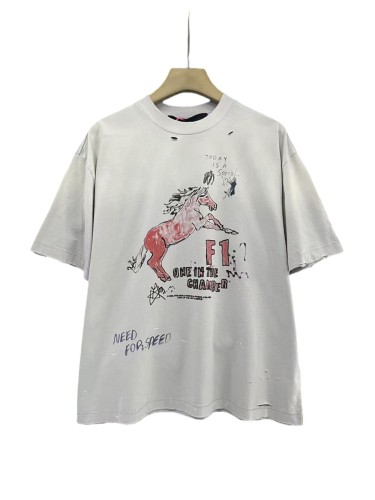 Miami F1 Logo Print Washed Version Tee 28756299