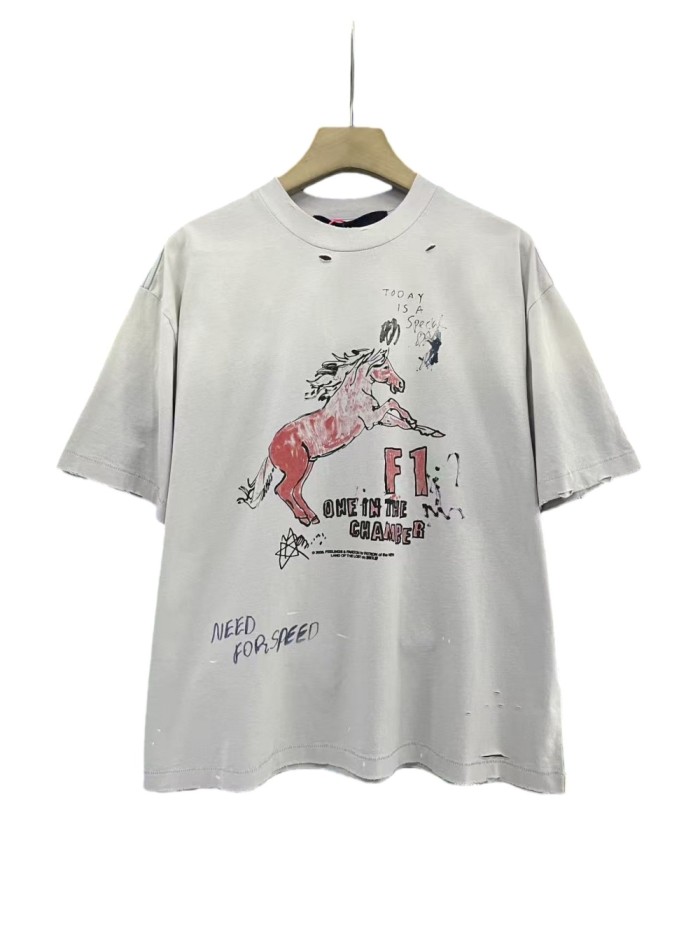 Miami F1 Logo Print Washed Version Tee 28756299