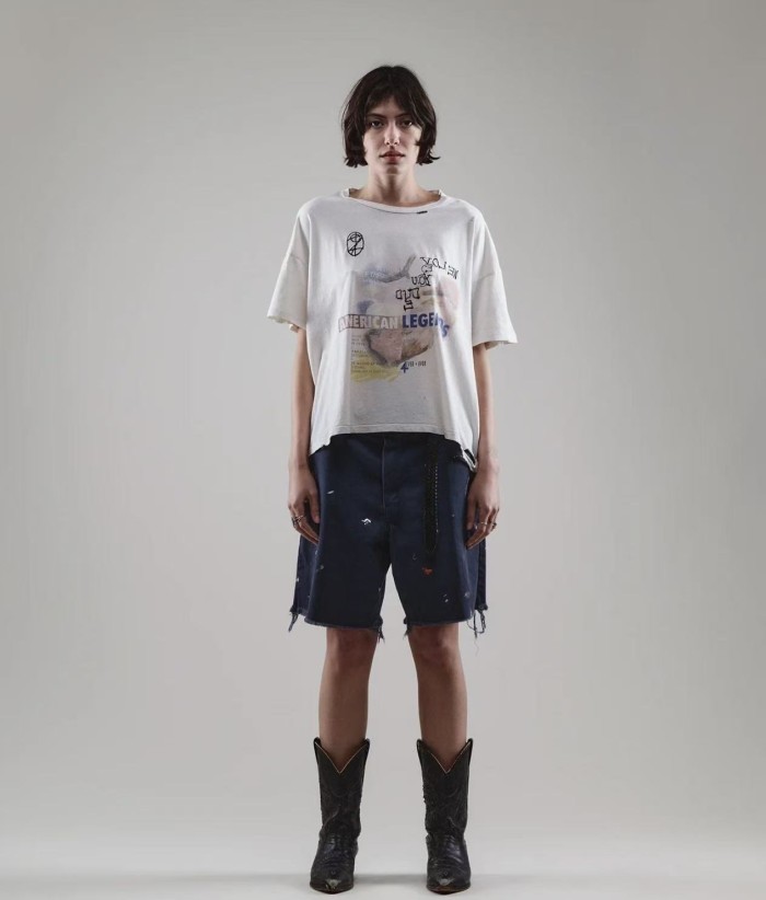 American Legend Embroidered Print Tee 28756449