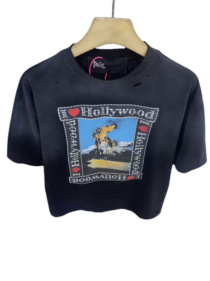 Private Hollywood Print Washed Version Tee 28756302
