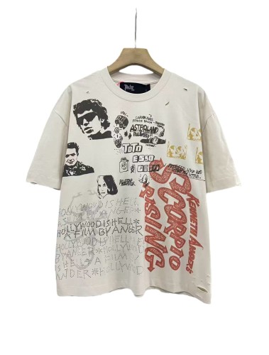 American Vintage Graffiti Rhinestone Print Tee 28756451