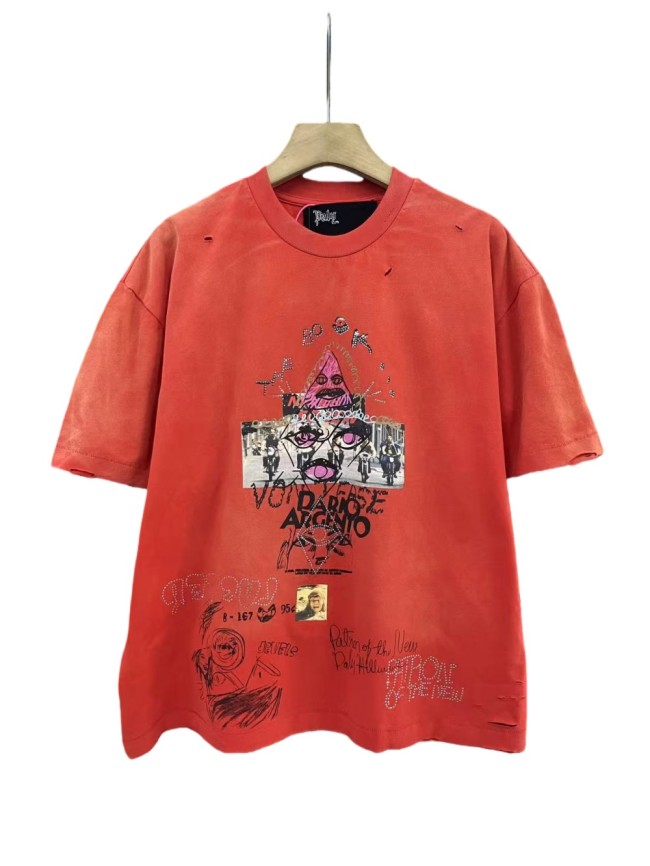 Jersey Devil Rhinestone Print Washed Version Tee 28756307