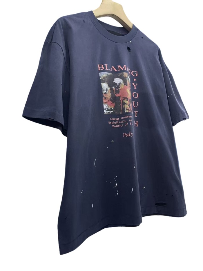 Blaming Youth Print Washed Version Tee 28756308