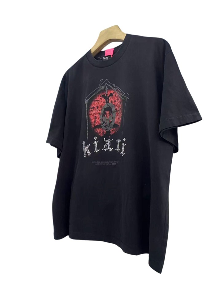 Album Merchandise Rhinestone Print Washed Version Tee 28756457