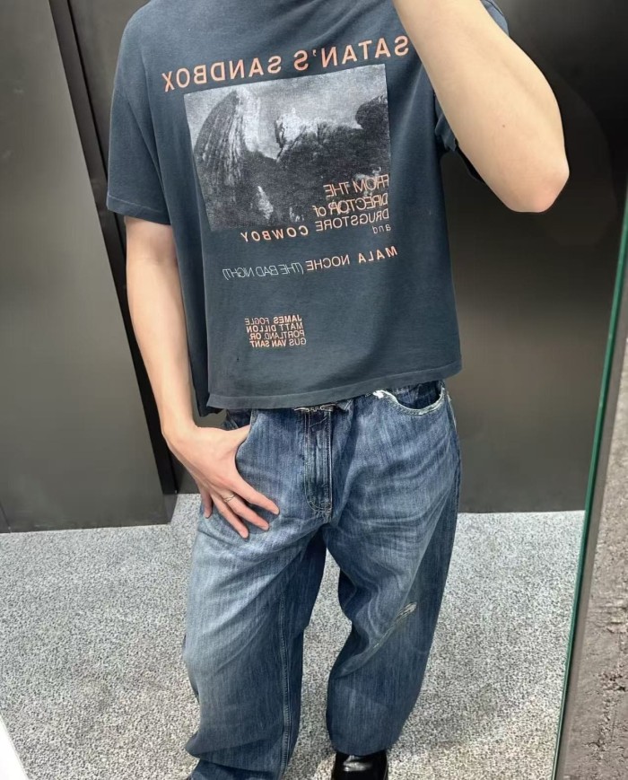 Santan Sandbox Print Washed Version Tee 28756301