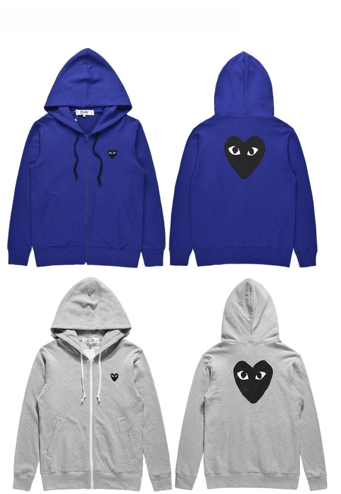 Black Heart Logo Zipper Hoodie 4 colors 28758437