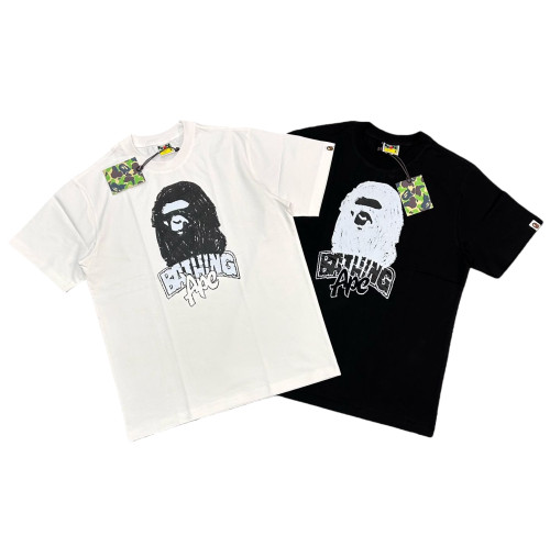 1:1 quality version Hand-Painted Print Tee 2 colors 28758414