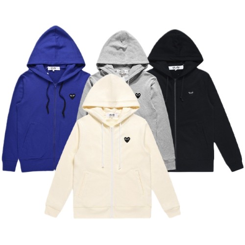 Black Heart Logo Zipper Hoodie 4 colors 28758437