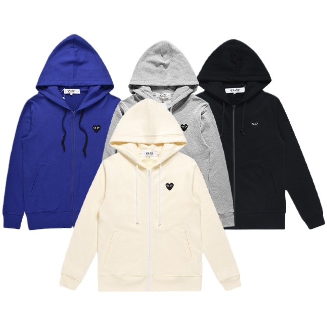 Black Heart Logo Zipper Hoodie 4 colors 28758437