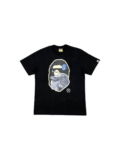 1:1 quality version Moon Ape Head Print Tee 2 colors 28758407
