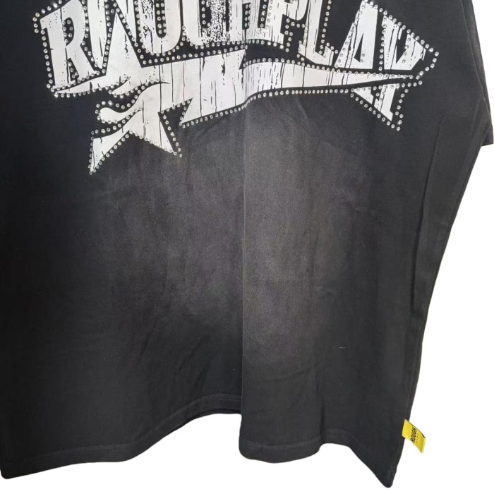 Trailing Stars Rhinestone Print Washed Version Tee 3 colors 28758394