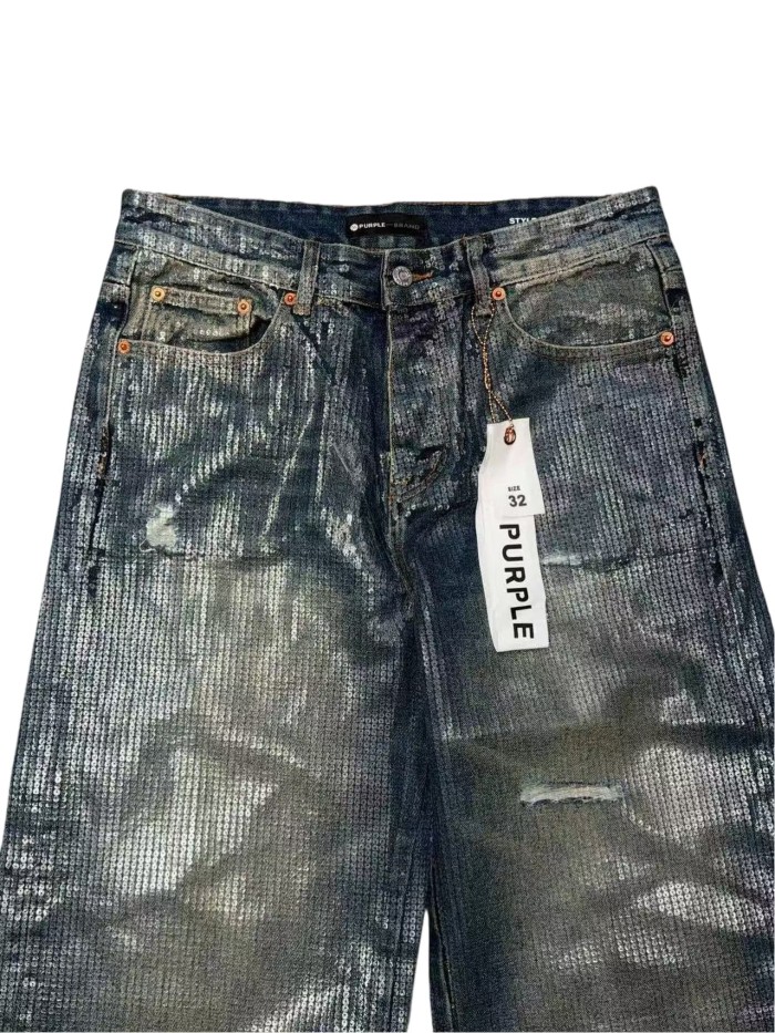 1:1 quality version Vintage-Washed Straight-Leg Jeans 28759376
